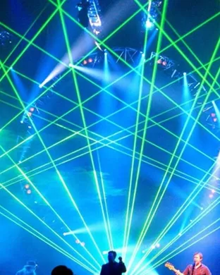 Pink Floyd Laser Spectacular Red Bank